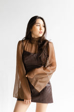 Load image into Gallery viewer, The Cindy Blouse | Mocha - SARAROSE