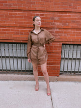 Load image into Gallery viewer, Barrie Belted Shirtdress | Mocha - SARAROSE