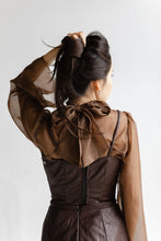 Load image into Gallery viewer, The Cindy Blouse | Mocha - SARAROSE
