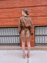 Load image into Gallery viewer, Barrie Belted Shirtdress | Mocha - SARAROSE