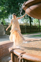 Load image into Gallery viewer, The Cindy Tiered Gown | Champagne - SARAROSE