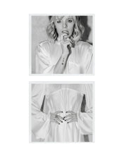 Load image into Gallery viewer, The Cindy Blouse | White Silk Satin - SARAROSE