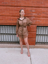 Load image into Gallery viewer, Barrie Belted Shirtdress | Mocha - SARAROSE
