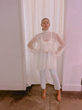 Load image into Gallery viewer, The Cindy Blouse | Mother Of Pearl - SARAROSE
