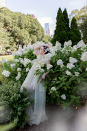 The Cindy Tiered Gown | Sea Moss - SARAROSE