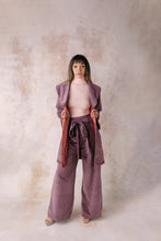 Load image into Gallery viewer, The Brandy Wide Leg Trousers | Amethyst - SARAROSE

