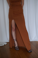 The Courtney Skirt -Terra Cotta - SARAROSE